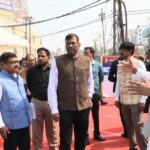 मुख्यमंत्री ने कुर्जी नाला (राजीव नगर नाला) निर्माण योजना तथा आनन्दपुरी नाला निर्माण योजना का किया निरीक्षण, तेजी से कार्य पूर्ण करने का दिया निर्देश