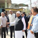 मुख्यमंत्री ने बांस घाट क्षेत्र में हो रहे निर्माण कार्य का किया निरीक्षण, अधिकारियों को दिये निर्देश