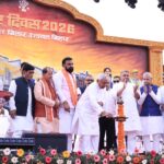 मुख्यमंत्री ने बिहार दिवस समारोह 2026 का दीप प्रज्ज्वलित कर किया उद्घाटन