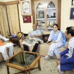 मुख्यमंत्री ने डॉ० सी०पी० ठाकुर से की शिष्टाचार मुलाकात