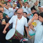 विजय मार्च में बोले कांग्रेस प्रदेश अध्यक्ष राजेश राम; शिक्षा सुधार आंदोलन में इस्तीफा के बाद भी अधूरा है न्याय