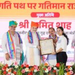 केन्द्रीय गृह एवं सहकारिता मंत्री अमित शाह ने आज राजस्थान के अलवर से 17 जिलों के लिए ₹6,453 करोड़ के विकास कार्यों का लोकार्पण व शिलान्यास किया