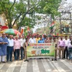 बी. डी. कॉलेज के एन.सी.सी. कैडेटों द्वारा ‘हर घर तिरंगा’ रैली का आयोजन